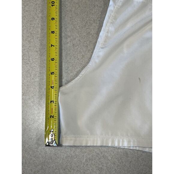 Adidas Aeroready Off-White Lightweight PCR Shorts Women’s Size Small Drawstring - Picture 5 of 11